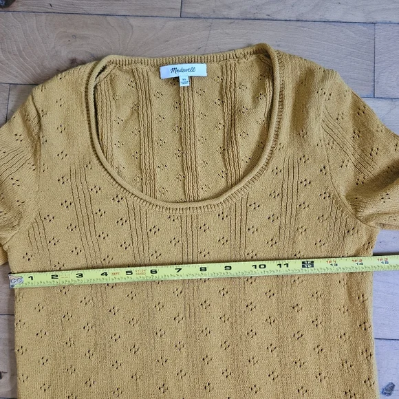 As Seen On TV! Madewell Pointelle Sweater - Picture 11 of 14